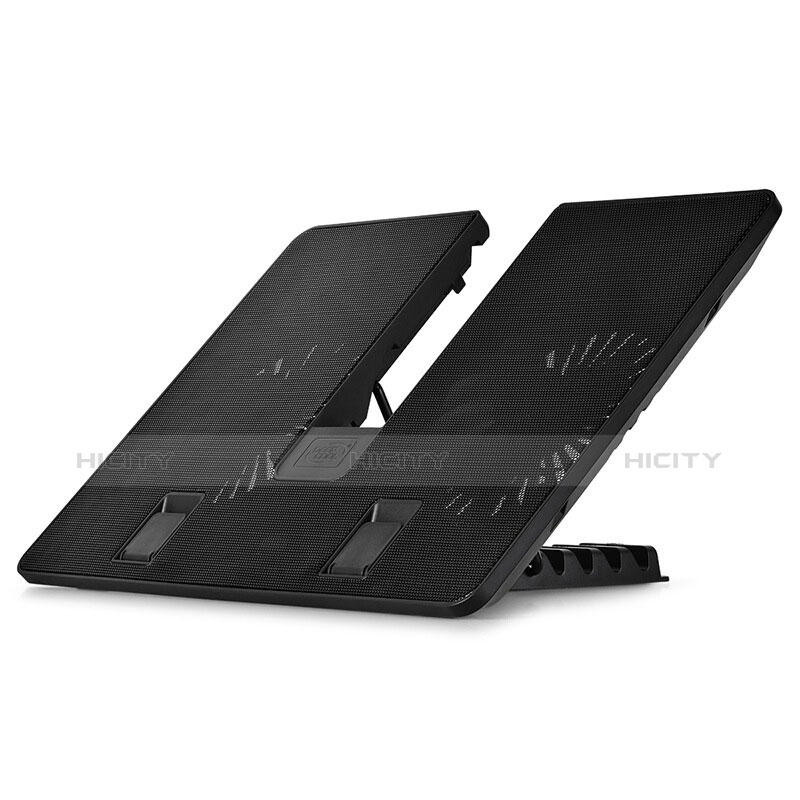 Huawei MateBook 13 (2020)用ノートブックホルダー クーラー 冷却パッド ファン ラップトップスタンド 9インチ〜16インチ L01 ファーウェイ ブラック