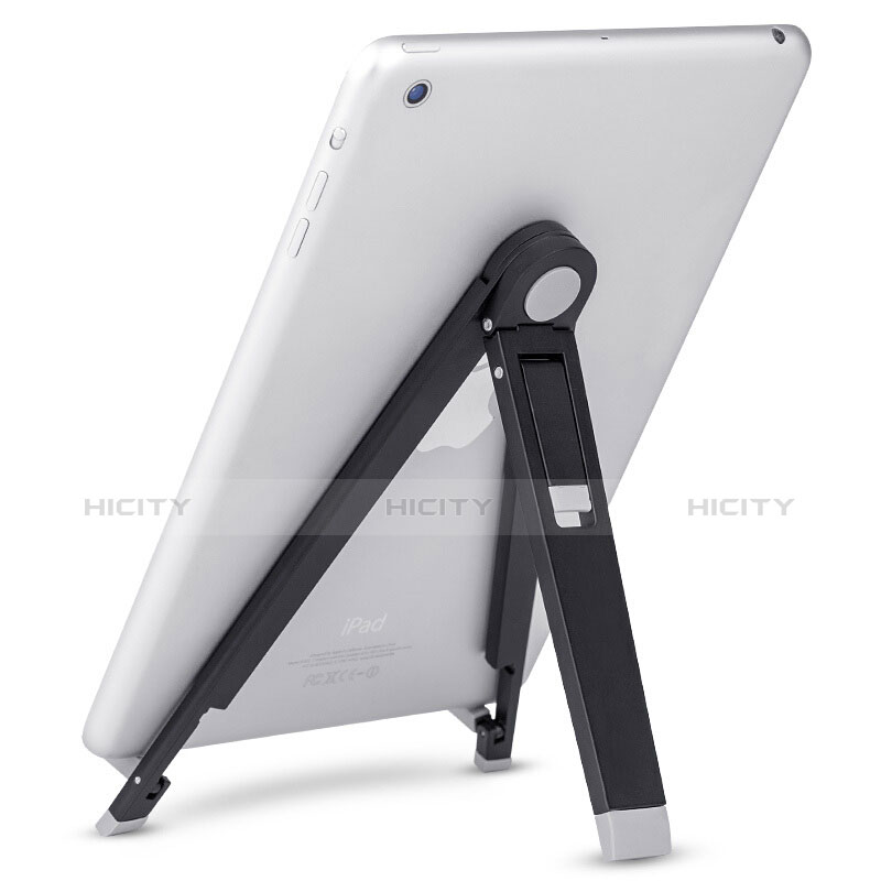 Huawei MatePad T 8用スタンドタイプのタブレット ホルダー ユニバーサル ファーウェイ ブラック