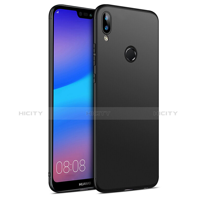 Huawei Nova 3e用極薄ソフトケース シリコンケース 耐衝撃 全面保護 S02 ファーウェイ ブラック