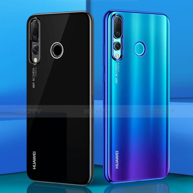 Huawei Nova 4用極薄ソフトケース シリコンケース 耐衝撃 全面保護 クリア透明 H04 ファーウェイ 