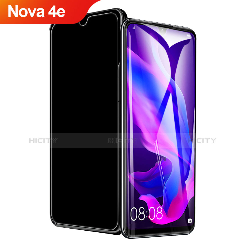 Huawei Nova 4e用強化ガラス 液晶保護フィルム T01 ファーウェイ クリア