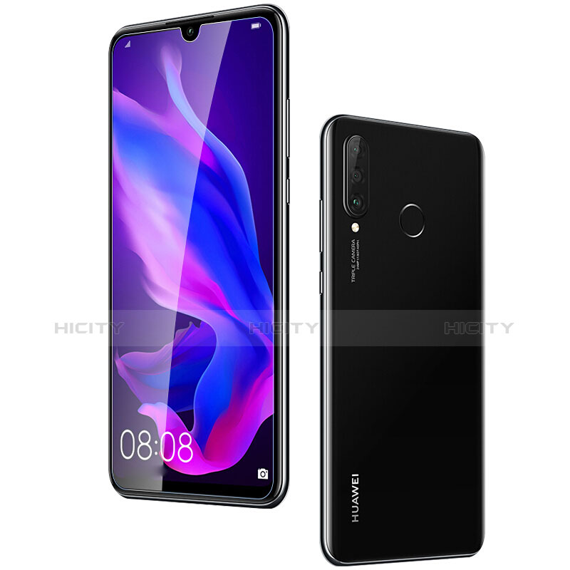 Huawei Nova 4e用強化ガラス 液晶保護フィルム T03 ファーウェイ クリア