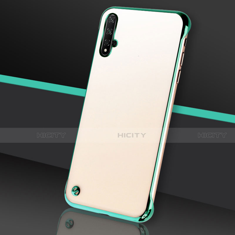 Huawei Nova 5用ハードカバー クリスタル クリア透明 S05 ファーウェイ グリーン