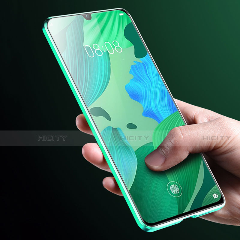 Huawei Nova 5 Pro用ケース 高級感 手触り良い アルミメタル 製の金属製 360度 フルカバーバンパー 鏡面 カバー T15 ファーウェイ 