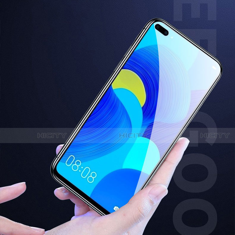 Huawei Nova 6用高光沢 液晶保護フィルム フルカバレッジ画面 ファーウェイ クリア