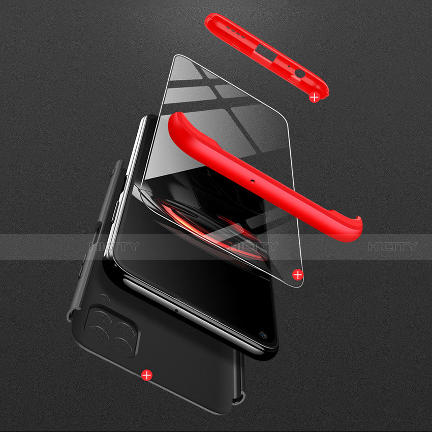Huawei Nova 6 SE用ハードケース プラスチック 質感もマット 前面と背面 360度 フルカバー ファーウェイ 