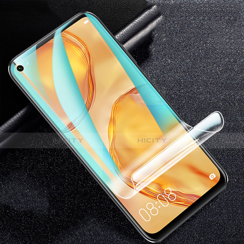 Huawei Nova 7i用高光沢 液晶保護フィルム フルカバレッジ画面 F05 ファーウェイ クリア