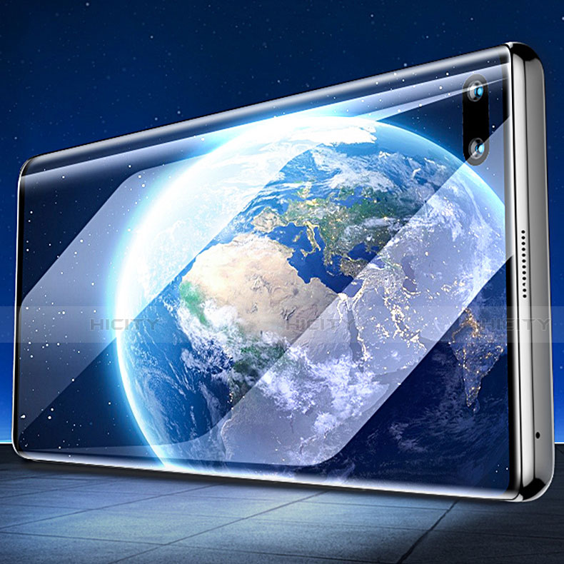 Huawei Nova 8 Pro 5G用強化ガラス フル液晶保護フィルム ファーウェイ ブラック