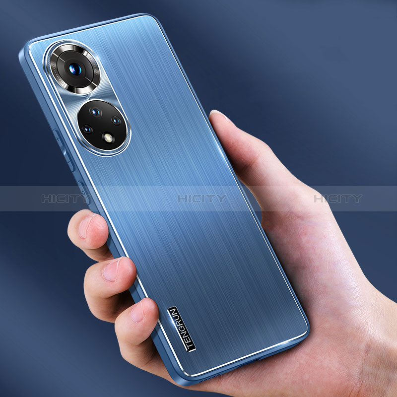 Huawei Nova 9用ケース 高級感 手触り良い アルミメタル 製の金属製 兼シリコン カバー JL1 ファーウェイ 