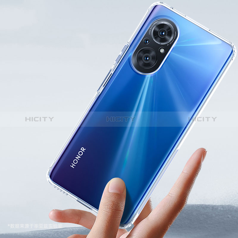 Huawei Nova 9 SE用極薄ソフトケース シリコンケース 耐衝撃 全面保護 クリア透明 T04 ファーウェイ クリア