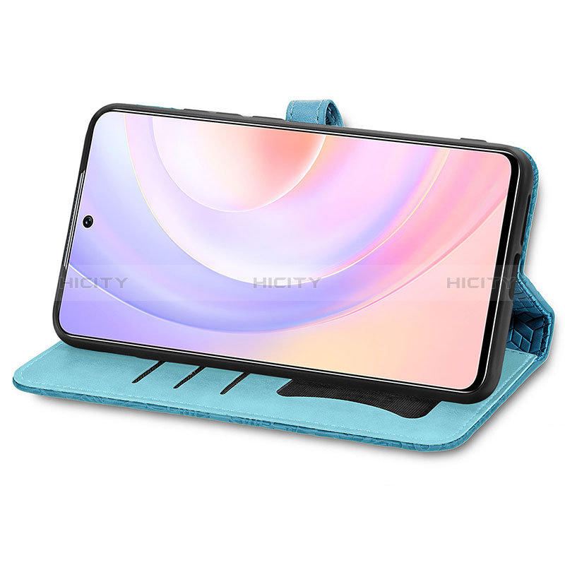 Huawei Nova 9 SE用手帳型 レザーケース スタンド パターン カバー S04D ファーウェイ 