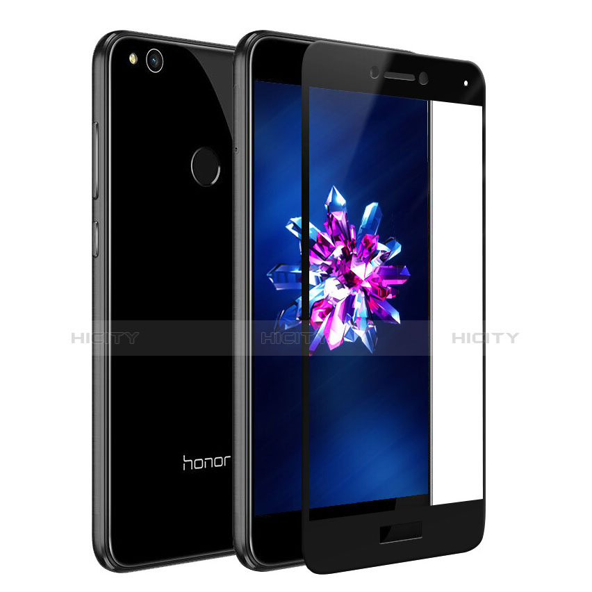 Huawei Nova Lite用強化ガラス フル液晶保護フィルム F02 ファーウェイ ブラック