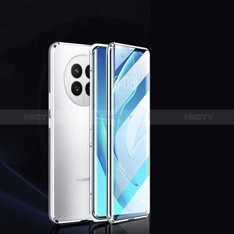 Huawei Nova Y91用ケース 高級感 手触り良い アルミメタル 製の金属製 360度 フルカバーバンパー 鏡面 カバー P01 ファーウェイ 