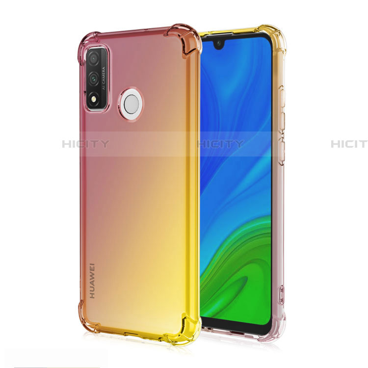 Huawei P Smart (2020)用極薄ソフトケース グラデーション 勾配色 クリア透明 H01 ファーウェイ 