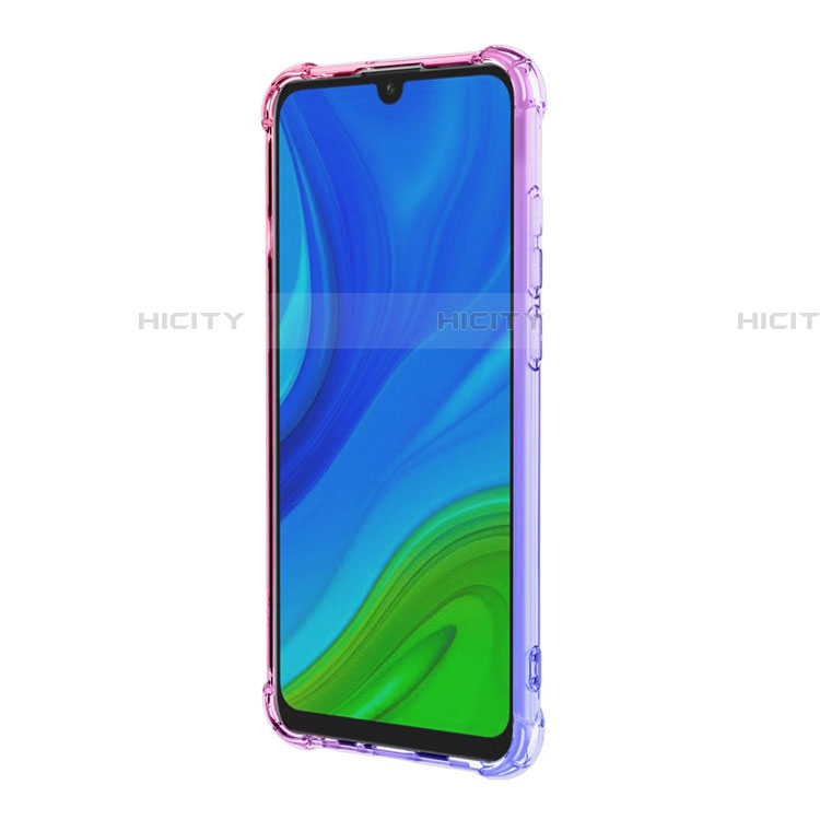 Huawei P Smart (2020)用極薄ソフトケース グラデーション 勾配色 クリア透明 H01 ファーウェイ 