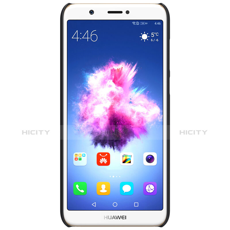 Huawei P Smart用ハードケース プラスチック 質感もマット M02 ファーウェイ ブラック