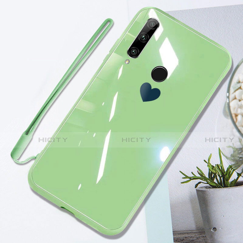 Huawei P Smart+ Plus (2019)用ハイブリットバンパーケース プラスチック 鏡面 カバー T01 ファーウェイ グリーン