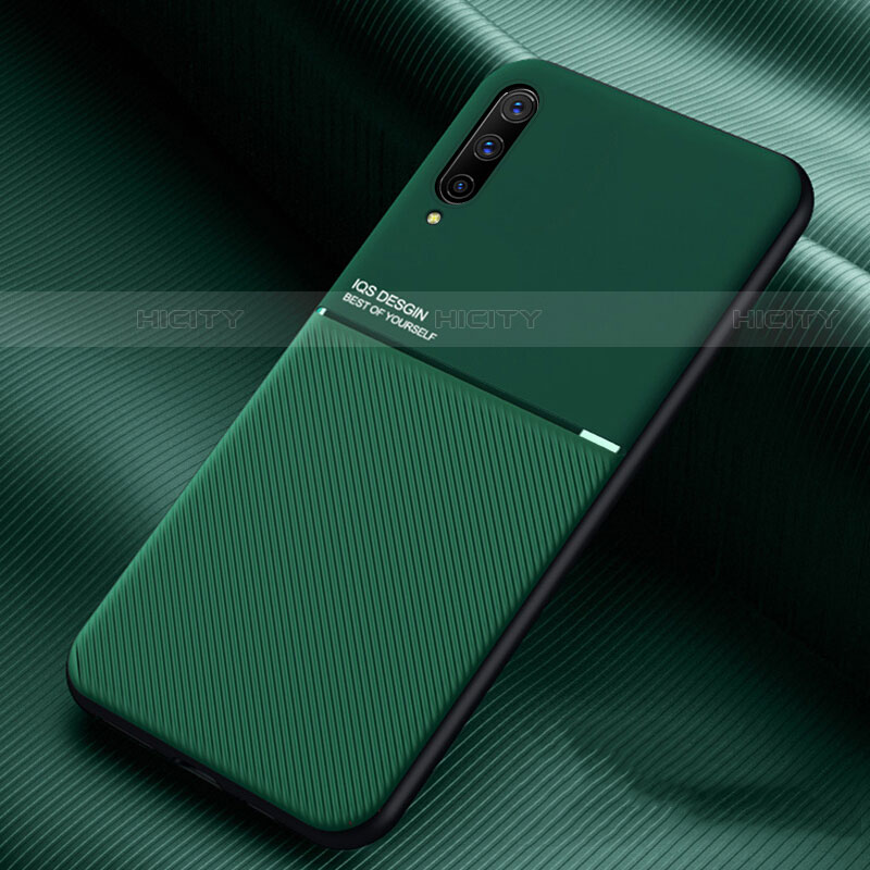 Huawei P Smart Pro (2019)用360度 フルカバー極薄ソフトケース シリコンケース 耐衝撃 全面保護 バンパー S01 ファーウェイ グリーン