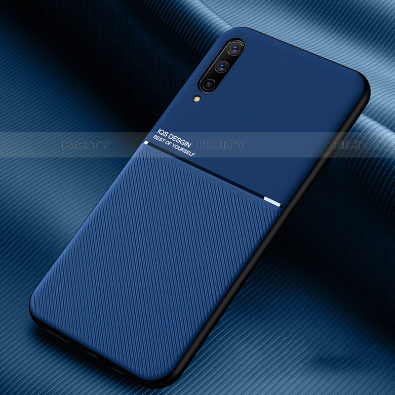 Huawei P Smart Pro (2019)用360度 フルカバー極薄ソフトケース シリコンケース 耐衝撃 全面保護 バンパー S01 ファーウェイ ネイビー