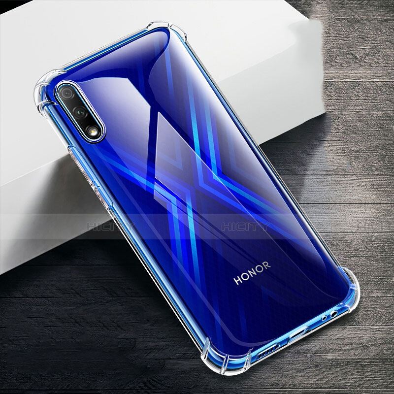 Huawei P Smart Z (2019)用極薄ソフトケース シリコンケース 耐衝撃 全面保護 クリア透明 T06 ファーウェイ クリア