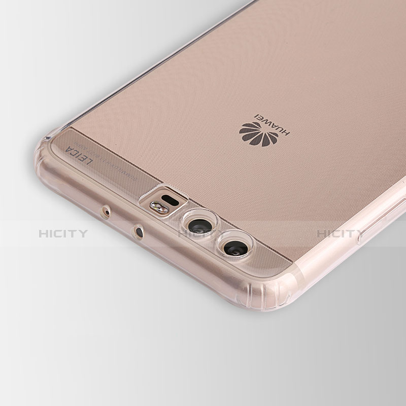 Huawei P10用極薄ソフトケース シリコンケース 耐衝撃 全面保護 クリア透明 カバー ファーウェイ クリア