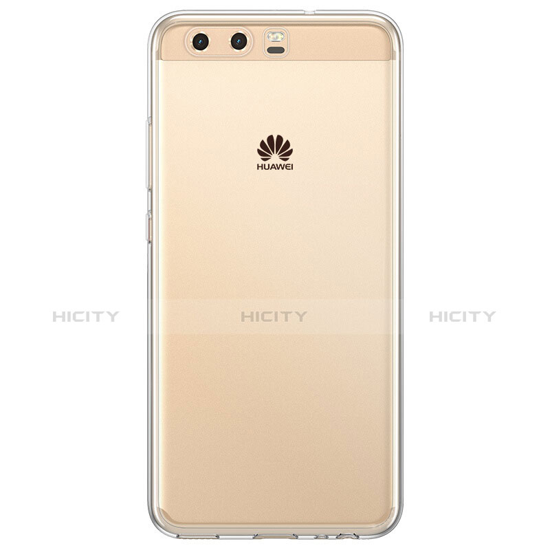 Huawei P10用極薄ソフトケース シリコンケース 耐衝撃 全面保護 クリア透明 ファーウェイ クリア