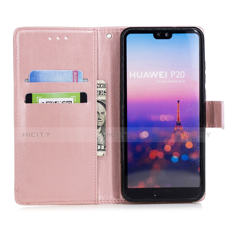 Huawei P20用手帳型 レザーケース スタンド カバー L08 ファーウェイ 