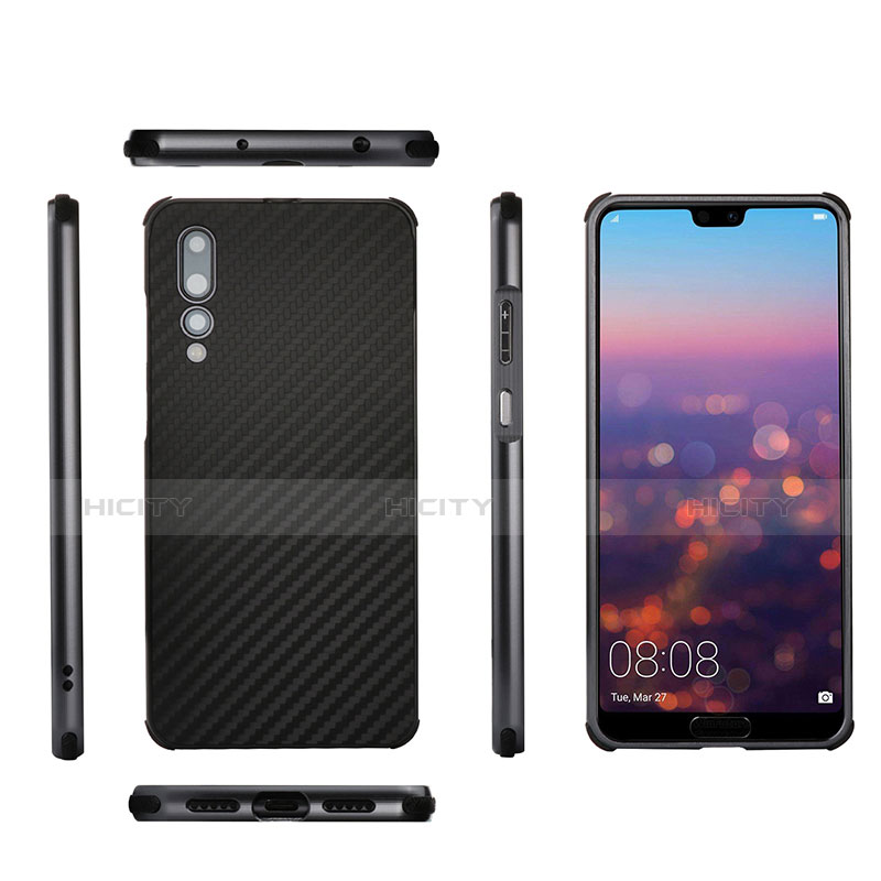 Huawei P20 Pro用ケース 高級感 手触り良い アルミメタル 製の金属製 バンパー カバー ファーウェイ 