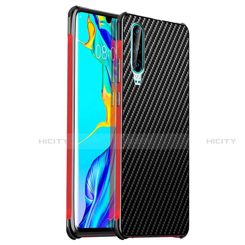 Huawei P30用ケース 高級感 手触り良い アルミメタル 製の金属製 カバー M01 ファーウェイ 