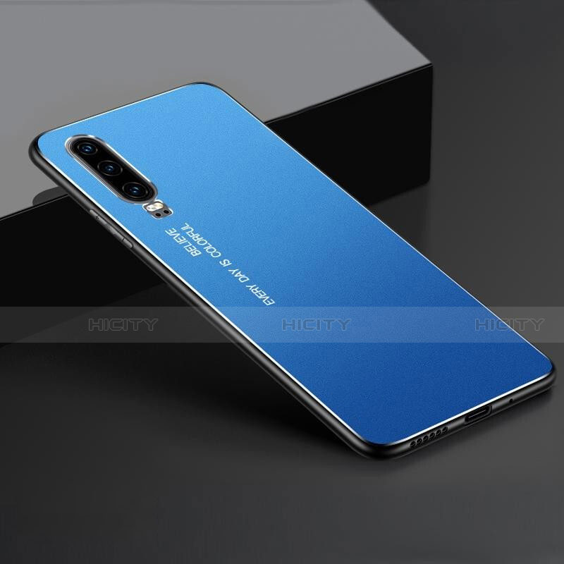 Huawei P30用ケース 高級感 手触り良い アルミメタル 製の金属製 カバー T01 ファーウェイ 