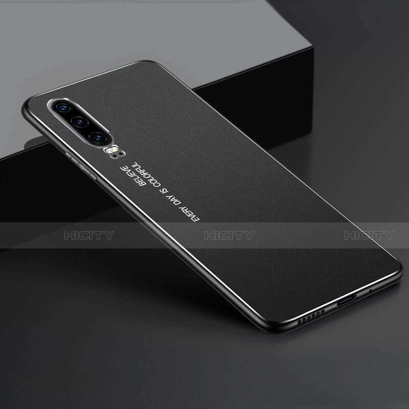 Huawei P30用ケース 高級感 手触り良い アルミメタル 製の金属製 カバー T01 ファーウェイ 