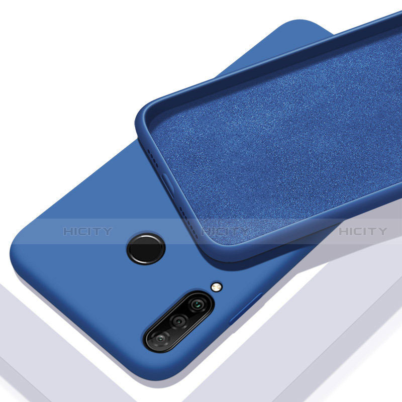 Huawei P30 Lite New Edition用360度 フルカバー極薄ソフトケース シリコンケース 耐衝撃 全面保護 バンパー C02 ファーウェイ ネイビー