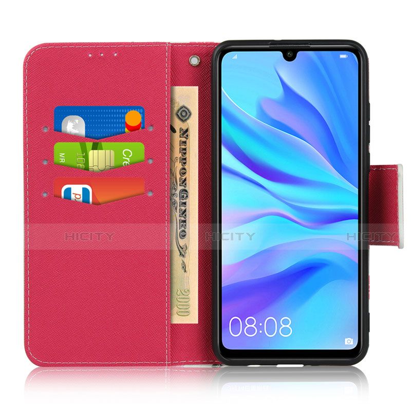 Huawei P30 Lite New Edition用手帳型 レザーケース スタンド カバー T10 ファーウェイ 