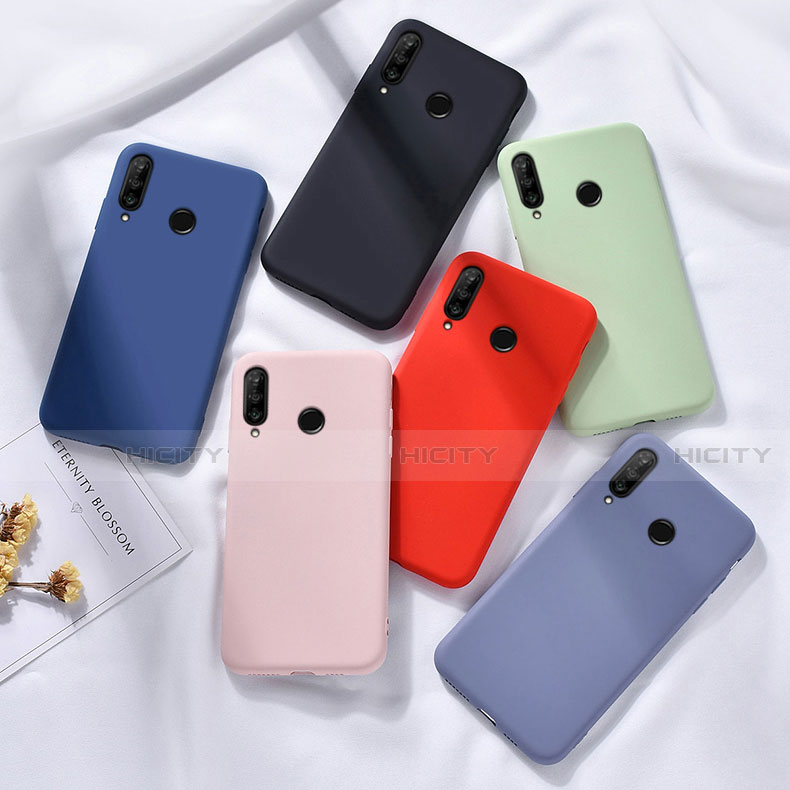 Huawei P30 Lite New Edition用360度 フルカバー極薄ソフトケース シリコンケース 耐衝撃 全面保護 バンパー C02 ファーウェイ 