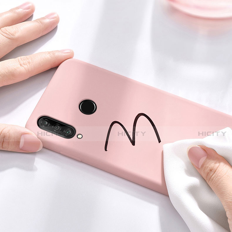 Huawei P30 Lite New Edition用360度 フルカバー極薄ソフトケース シリコンケース 耐衝撃 全面保護 バンパー C02 ファーウェイ 