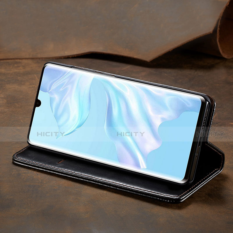 Huawei P30 Pro用手帳型 レザーケース スタンド カバー T01 ファーウェイ 