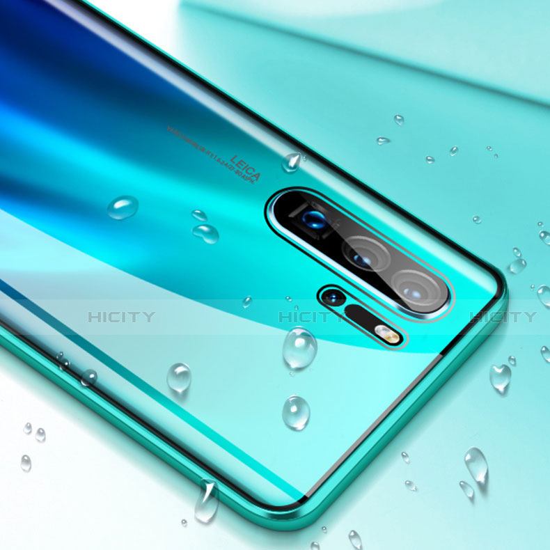 Huawei P30 Pro用ケース 高級感 手触り良い アルミメタル 製の金属製 360度 フルカバーバンパー 鏡面 カバー T07 ファーウェイ 