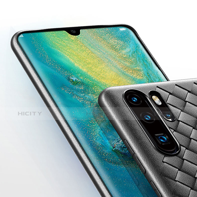 Huawei P30 Pro用シリコンケース ソフトタッチラバー ツイル カバー S01 ファーウェイ 