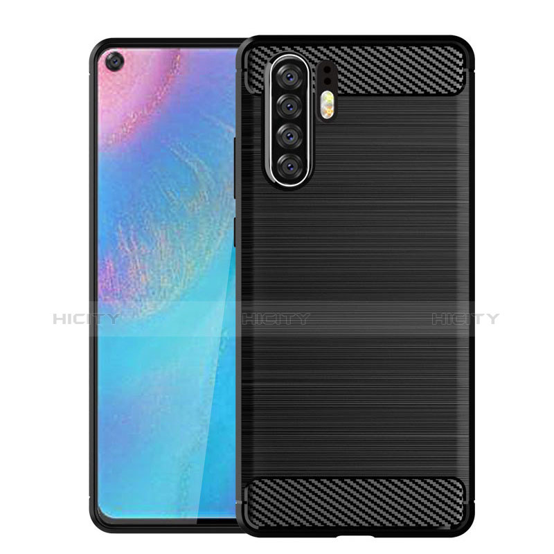 Huawei P30 Pro用シリコンケース ソフトタッチラバー ライン カバー ファーウェイ 