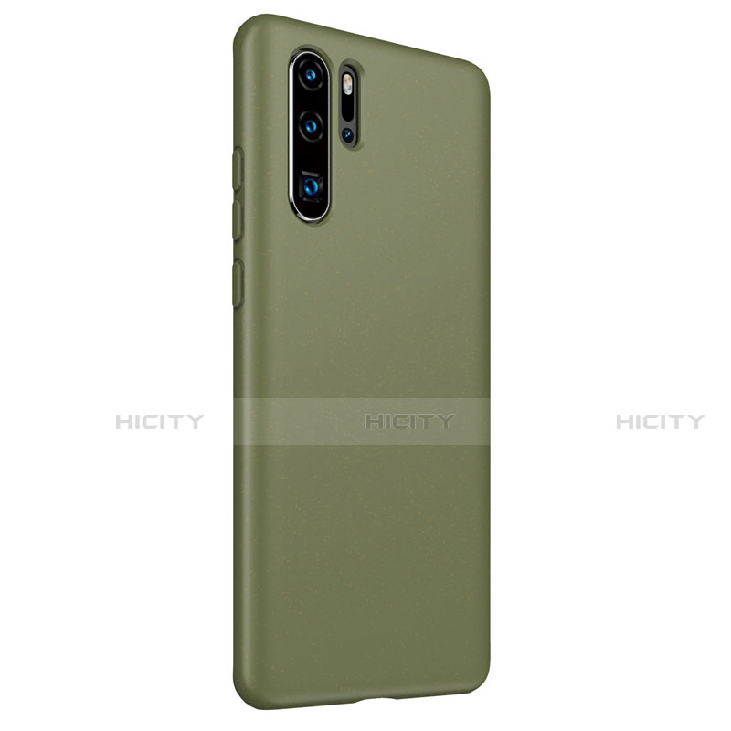 Huawei P30 Pro New Edition用360度 フルカバー極薄ソフトケース シリコンケース 耐衝撃 全面保護 バンパー S01 ファーウェイ グリーン