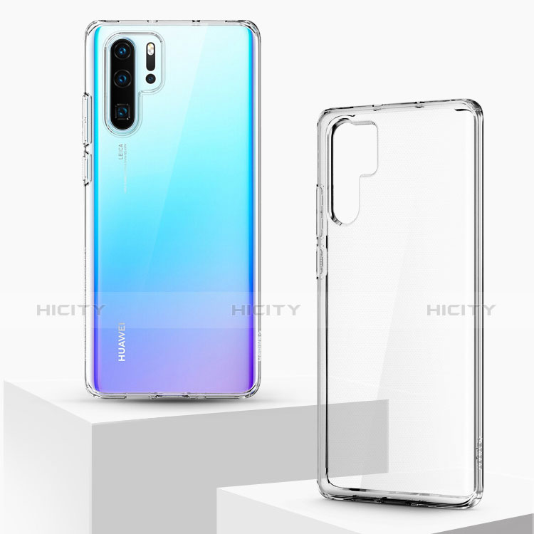 Huawei P30 Pro New Edition用極薄ソフトケース シリコンケース 耐衝撃 全面保護 クリア透明 T02 ファーウェイ クリア