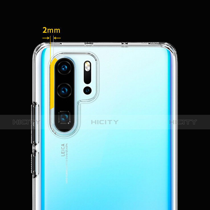 Huawei P30 Pro New Edition用極薄ソフトケース シリコンケース 耐衝撃 全面保護 クリア透明 T02 ファーウェイ クリア