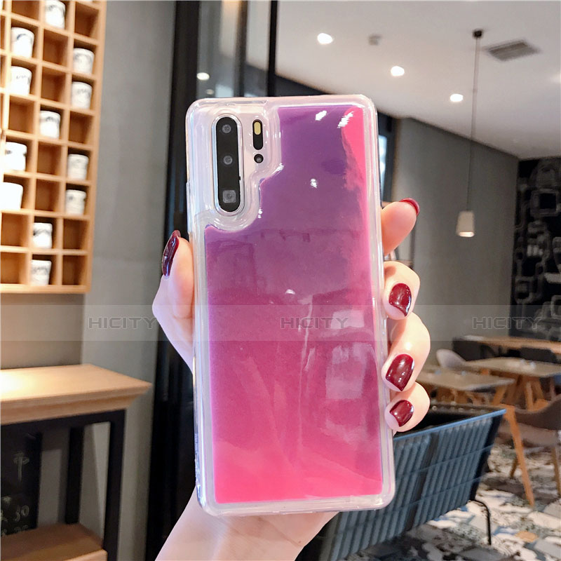 Huawei P30 Pro New Edition用極薄ソフトケース シリコンケース 耐衝撃 全面保護 C01 ファーウェイ ローズレッド