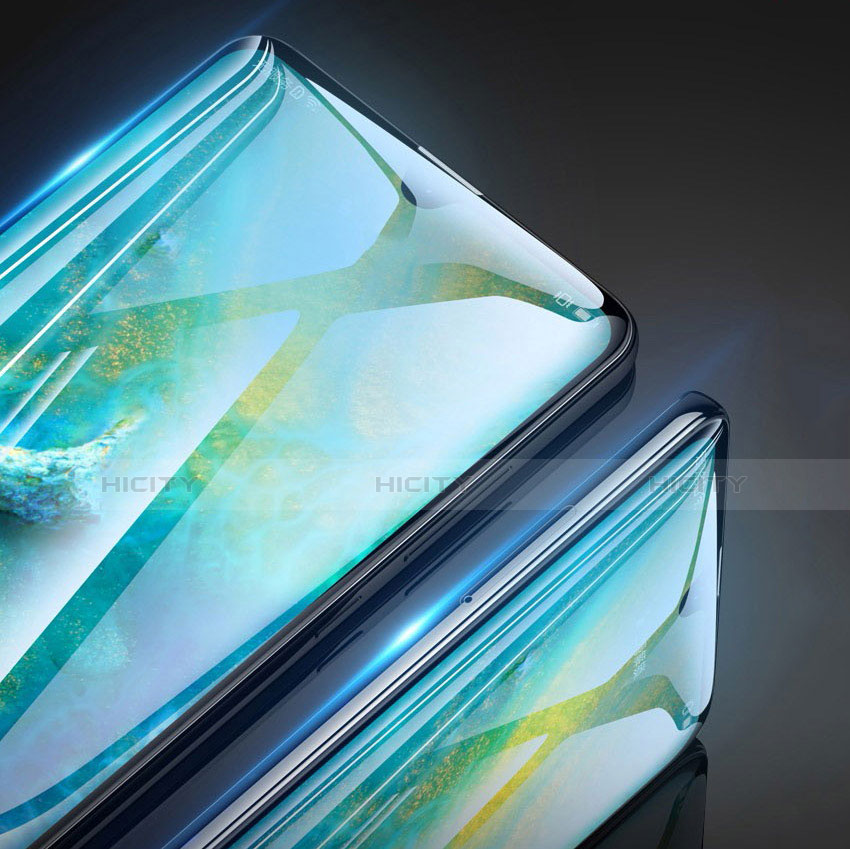 Huawei P30 Pro New Edition用強化ガラス フル液晶保護フィルム F08 ファーウェイ ブラック