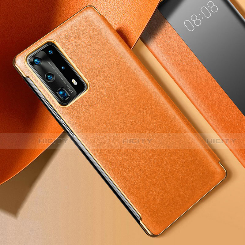 Huawei P40 Pro+ Plus用ケース 高級感 手触り良いレザー柄 S02 ファーウェイ 