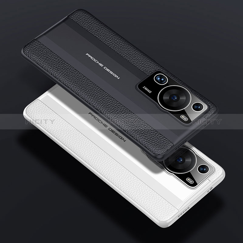 Huawei P60用ケース 高級感 手触り良いレザー柄 JB5 ファーウェイ 