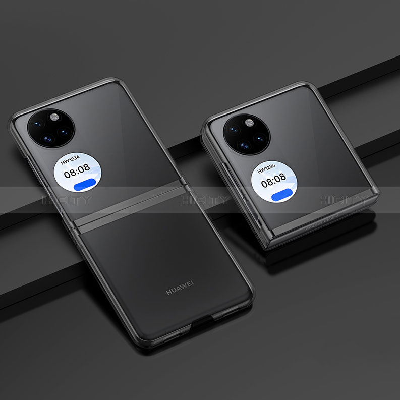 Huawei P60 Pocket用ハードケース プラスチック 質感もマット 前面と背面 360度 フルカバー BH2 ファーウェイ 