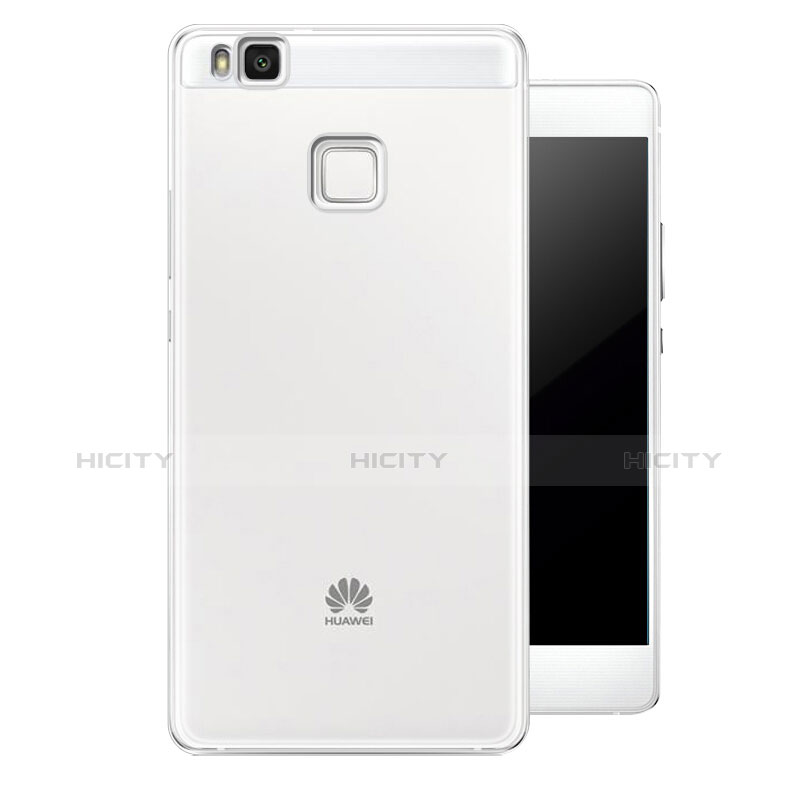 Huawei P9 Lite用極薄ソフトケース シリコンケース 耐衝撃 全面保護 クリア透明 T02 ファーウェイ クリア