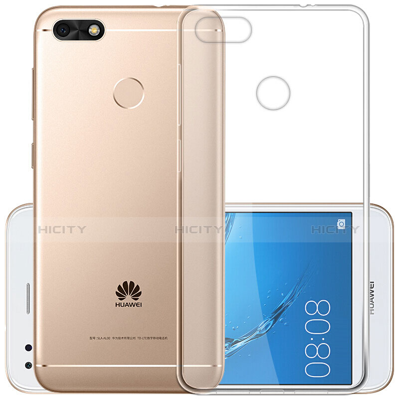 Huawei P9 Lite Mini用極薄ソフトケース グラデーション 勾配色 クリア透明 カバー ファーウェイ 