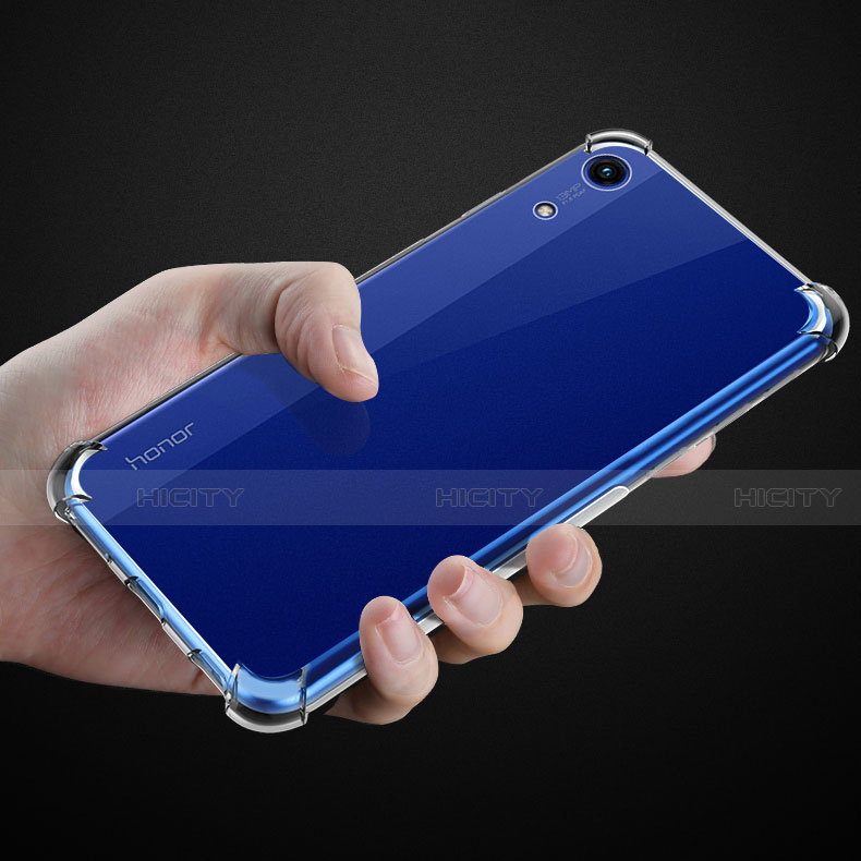 Huawei Y6 (2019)用極薄ソフトケース シリコンケース 耐衝撃 全面保護 クリア透明 カバー ファーウェイ クリア